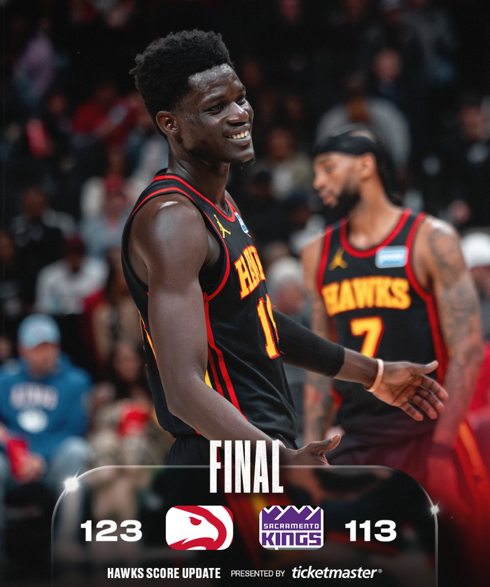 老鹰逆转国王迎三连胜 兰代尔单场20+13成关键先